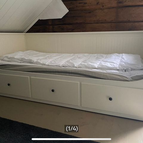 2 stk IKEA Hemnes senger