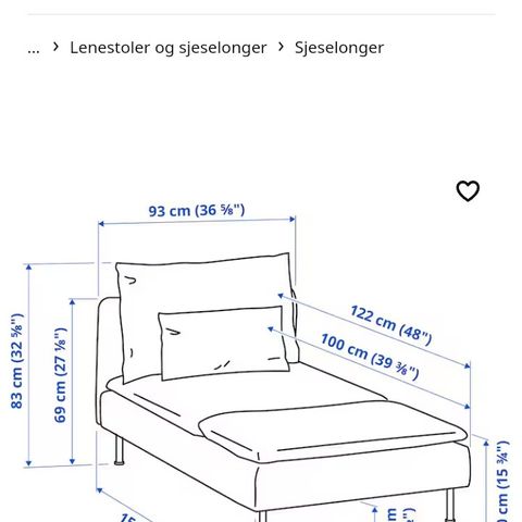 Søderhamn sjeselong ønsket kjøpt stavanger/ Haugesund/ Karmøy osv