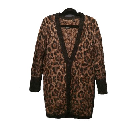 Leopard Cardigan fra InWear