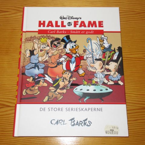 WALT DISNEY'S HALL OF FAME - Carl Barks - Smått er godt