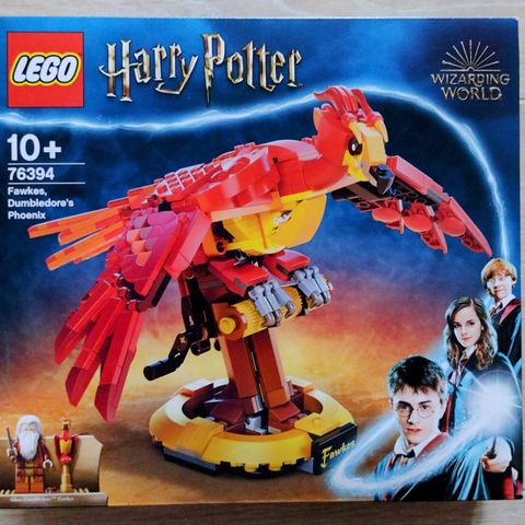 LEGO Harry Potter 76394 Humlesnurrs føniks, Vulcan. Ny uåpnet/utgått sett.