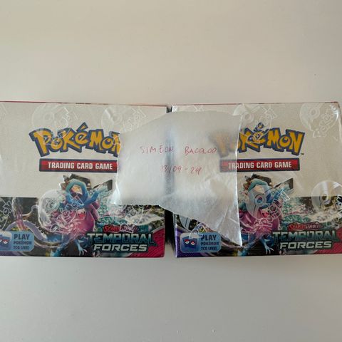 2x Temporal Forces Booster Boks