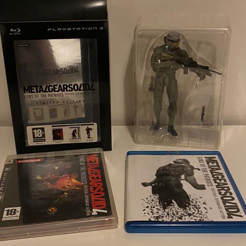 Metal gear solid 4 guns of the patriots limited edition