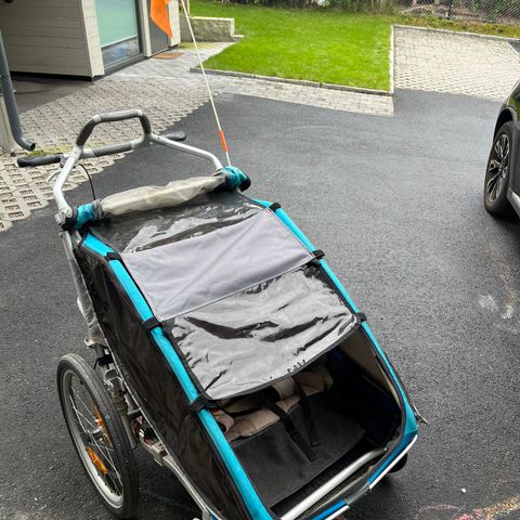 Thule Chariot sykkelvogn med jog kit og ski kit