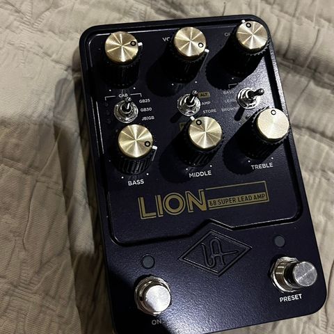 UAFX LION 68 super lead amp