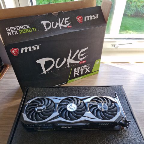 MSI Geforce RTX 2080 TI Duke