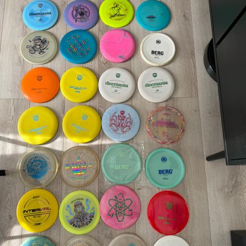 Frisbeegolfpakke selges!