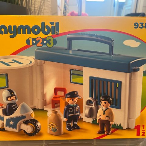 Helt ubrukt Playmobil politistasjon