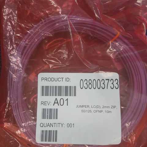 Fiberoptisk kabel LC-LC 10 meter