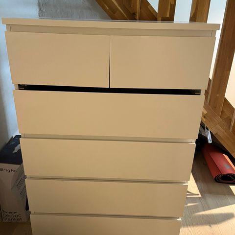 IKEA malm kommode 6 skuffer