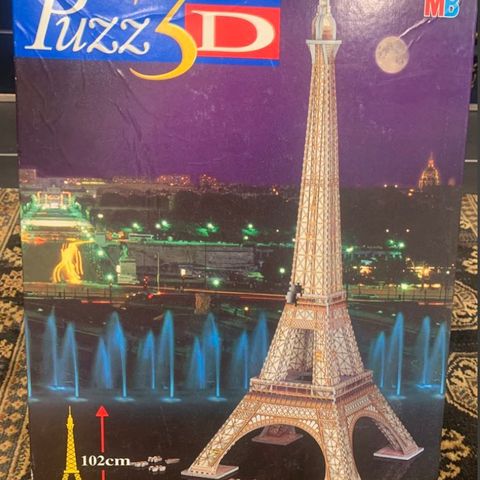 3D puslespill «Puzz 3D». EIFFEL TOWER