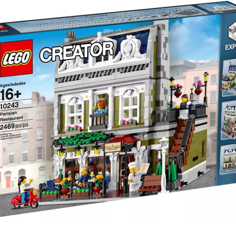 Lego Expert Creator Modular Building Parisian Restaurant (10243)