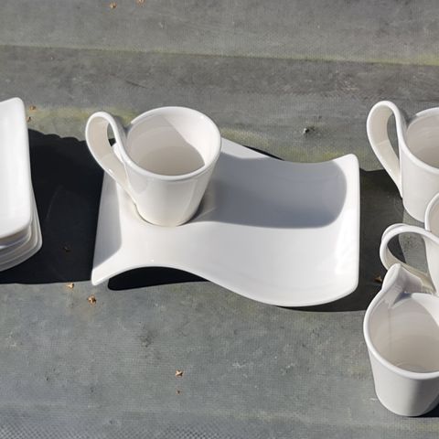 Villeroy & Boch New Wave, espresso servise.