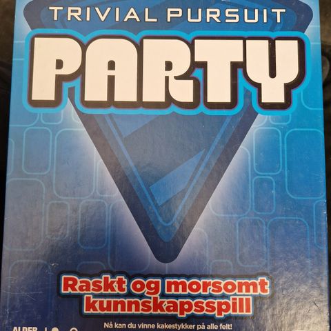 Trivial pursuit party brettspill