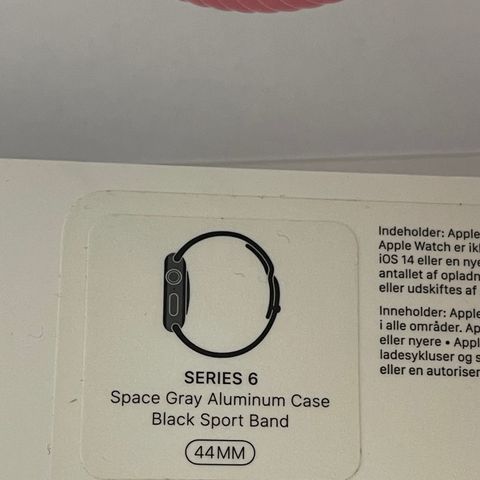 Apple watch series 6 - 44 mm