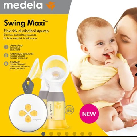 Medela swing maxi dobbel brystpumpe