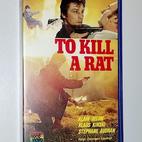 VHS BIG BOX.TO KILL A RAT.NORD VIDEO.UÅPNET.