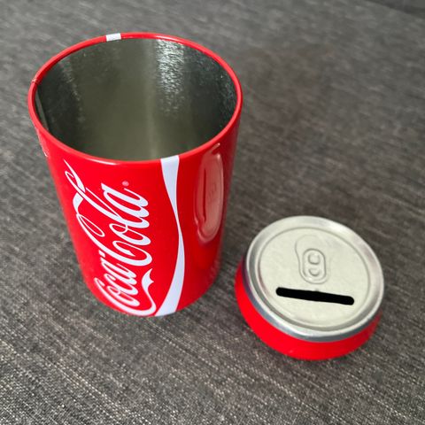 Coca Cola sparebøtte