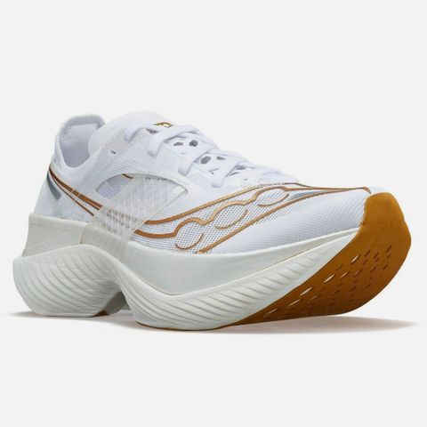 Saucony Endorphin Elite White herre US 11,5