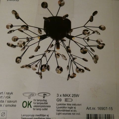 Taklampe Aneta Viva plafond