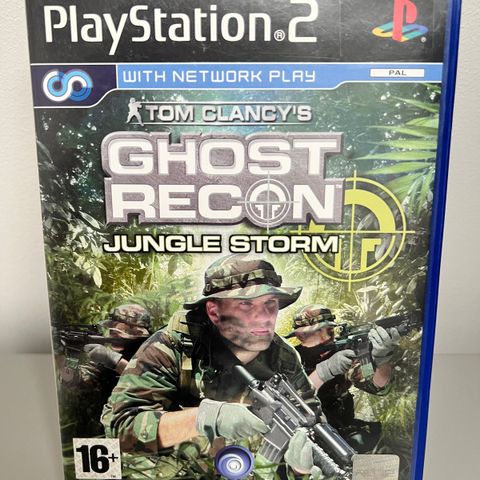 PlayStation 2 spill: Tom Clancy’s Ghost Recon Jungle Storm