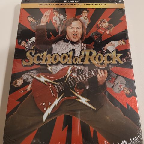 NY - School of Rock - Limited Edition Steelbook - blu-ray