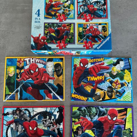 Ravensburger puslespill Ultimate Spider-Man 3+