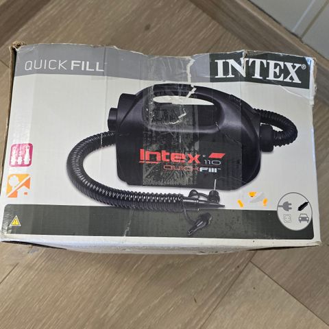 Intex Quick-fill elektrisk pumpe