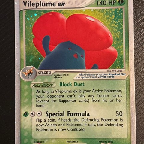 Vileplume ex holo