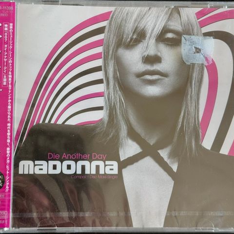 Madonna – Die Another Day (JAPAN CD SINGLE MAXI) OBI  WPCR-11398 JAMES BOND