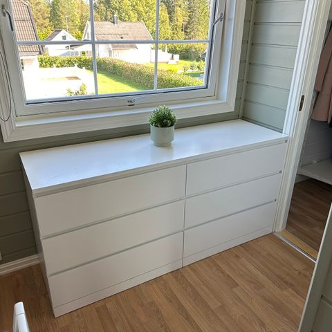 IKEA Malm kommode 6 skuffer