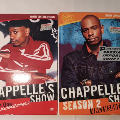 Chappelle's Show - season 1 & 2 (DVD, region 1)