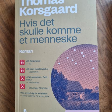 Thomas Korsgaard, hvis det skulle komme et menneske