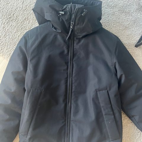 Junkyard jakke, parkas Neomondo og vest H&M. Samlet.