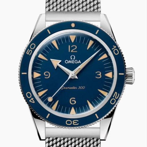 OMEGA SEAMASTER 300 HERITAGE BLUE