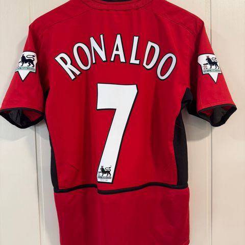 Manchester United 2002/03 Hjemme Cristiano Ronaldo Fotballdrakt (S)