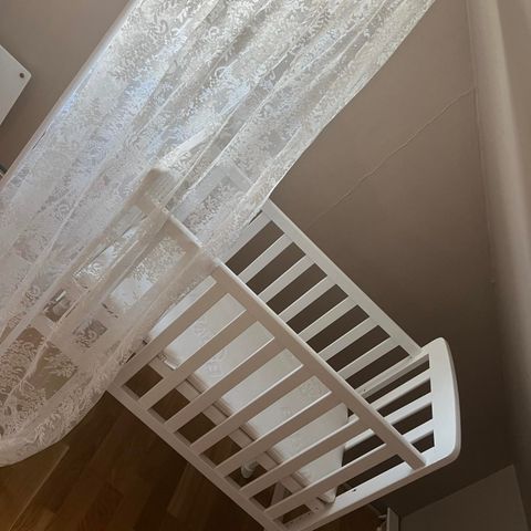 Bedside crib (liten sprinkelseng) m/ masse tilbehør🙂