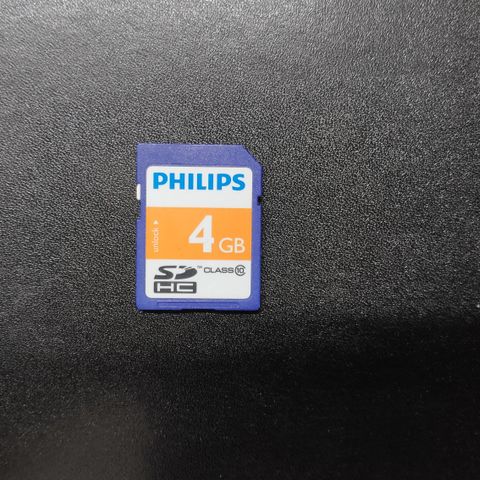 Philips SDHC 4GB Class10