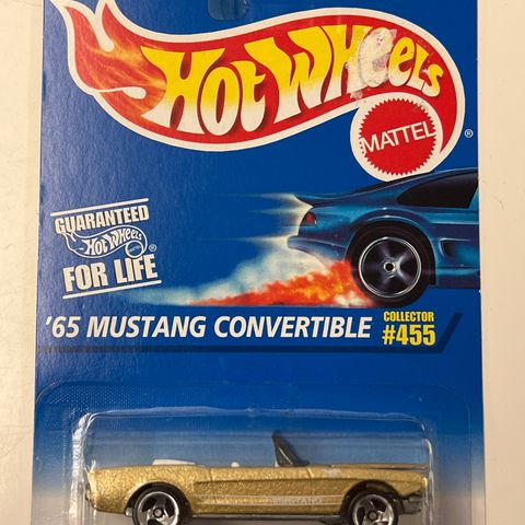 1995 Hot Wheels 65 Mustang Convertible - 13871