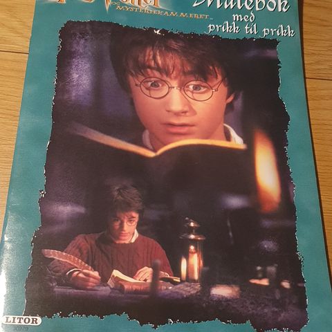 Harry Potter - malebok med prikk til prikk