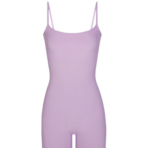 Skims soft lounge scoop onesie - sugar plum (XS)