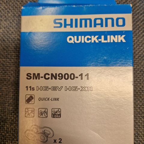 Shimano SM-CN900-11 Quick-link - 2 pack