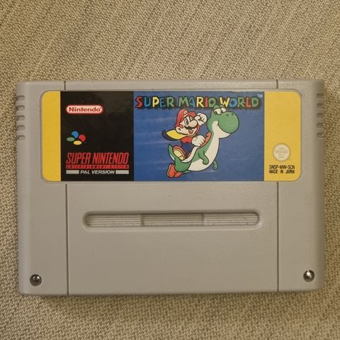 Super Mario World SCN SNES