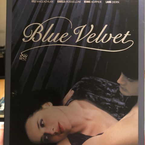 (DVD) Blue Velvet Steelbook Dvd (1986) Norsk tekst