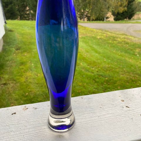 Hadeland glassvase stor