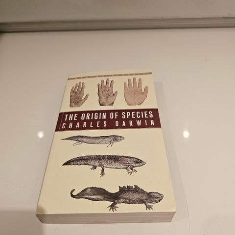 The Origin of Species. Charles Darwin