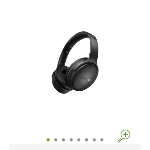 Bose QuietComfort trådløse around-ear hodetelefoner (sort)