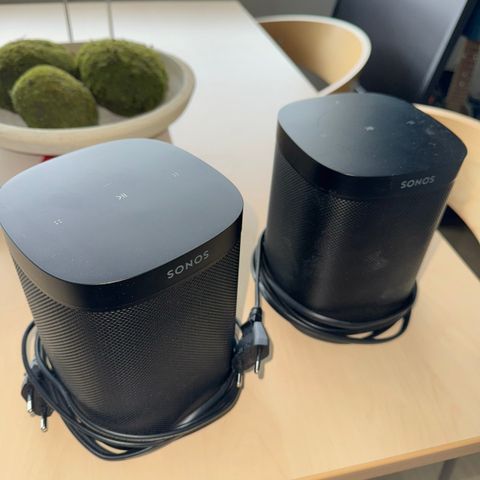 Sonos One Gen 2 & Sonos One SL