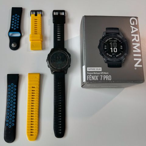 Garmin Fenix 7 Pro Sapphire Solar