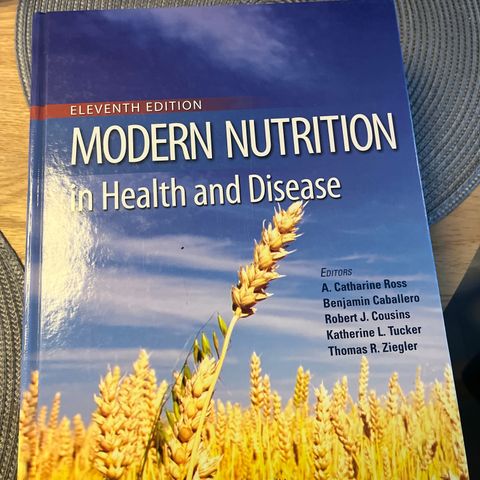 Modern nutrition in Health and disease